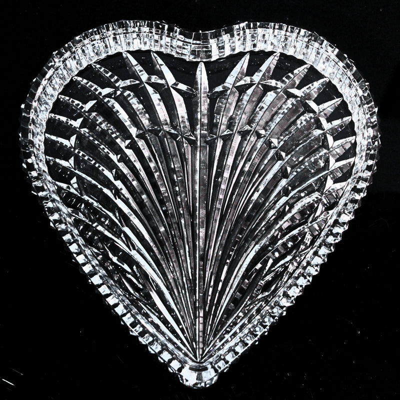 Waterford Crystal: Vanity Heart Shaped Tray, 7.5"