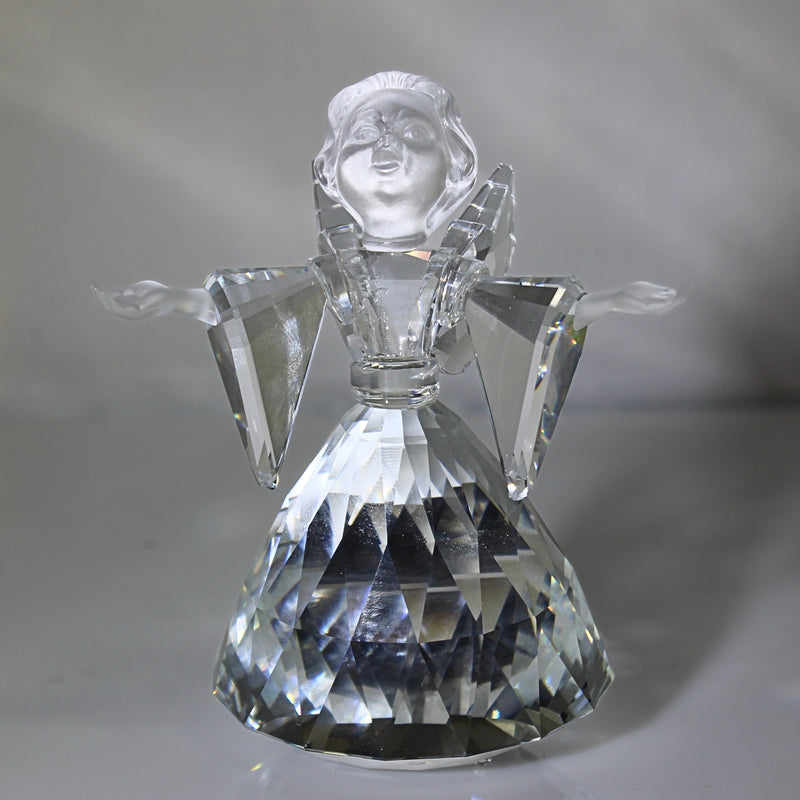 Swarovski Silver Crystal Angel Figurine | Non-mint