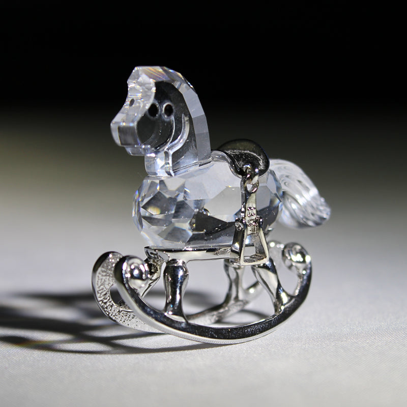 Lot of 2 Swarovski Kids Toys Rocking Horse and Bear | Non Mint | No box
