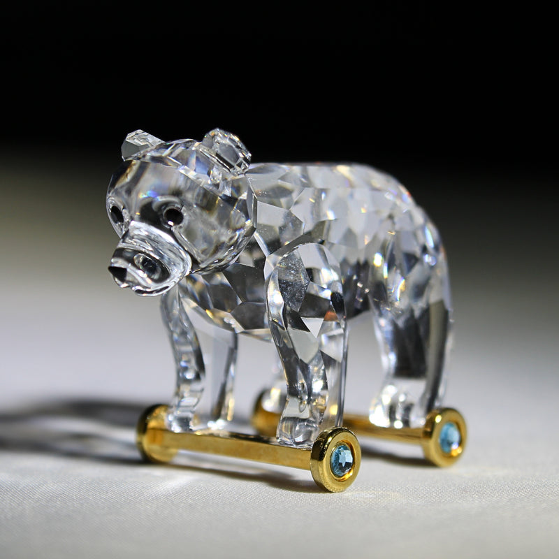 Lot of 2 Swarovski Kids Toys Rocking Horse and Bear | Non Mint | No box
