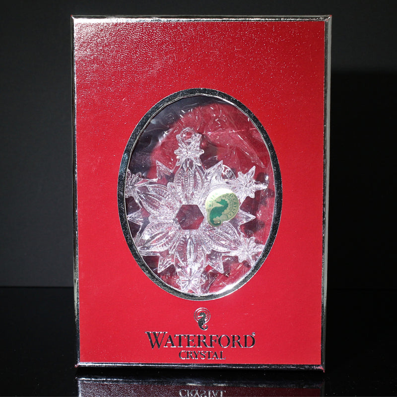 Waterford Crystal 2008 Snow Pierced Ornament | Mint-Condition