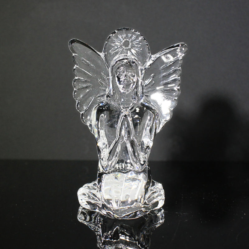 Lot of 2: Crystal Waterford 2008-2009 Annual Angel Ornament