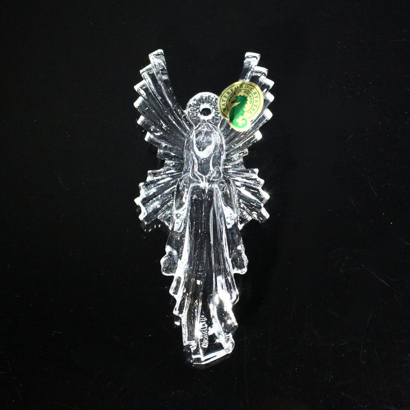 Lot of 2: Crystal Waterford 2008-2009 Annual Angel Ornament