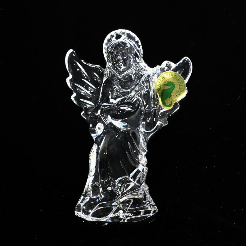 Lot of 2: Waterford Crystal 2010 Ltd Ed Angel, 2015 Angel Ornaments