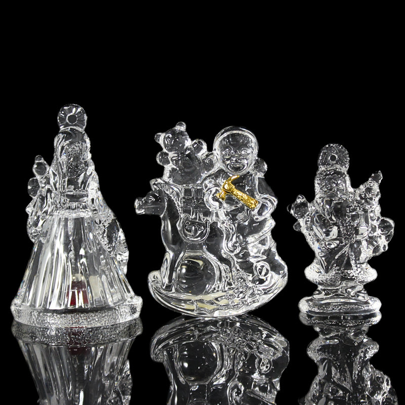 Lot of 6: Marquis Waterford Crystal Ornaments