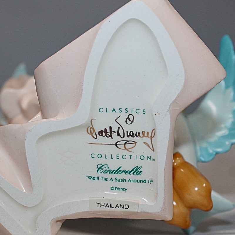 WDCC We'll Tie a Sash Around It | 41005 | Disney's Cinderella | AS IS
